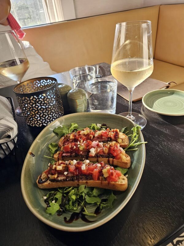 Pacci- entree Bucket List- Dish at Pacci Italian Restaurant- Savannah GA